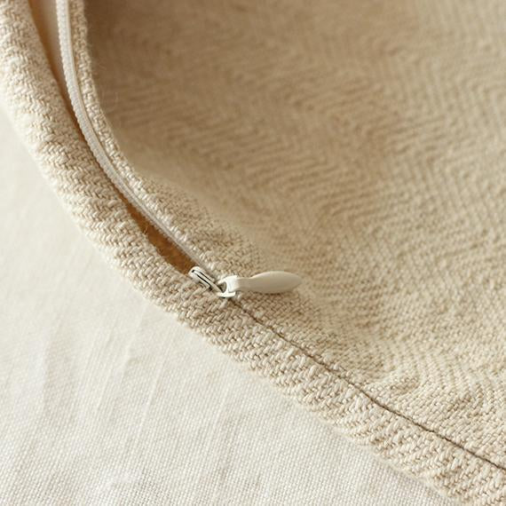 LIBECO クッションカバー オーバーン