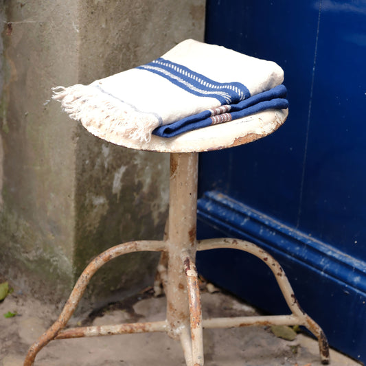 LIBECO ナプキン インディゴ