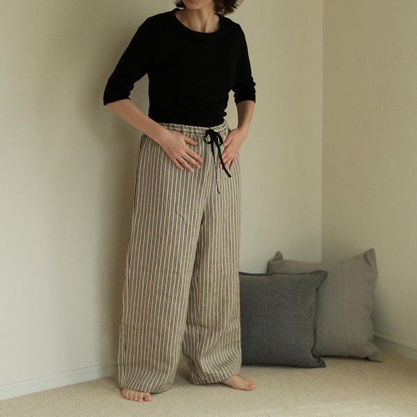 リネンスリープパンツ　サン ガブリエル
