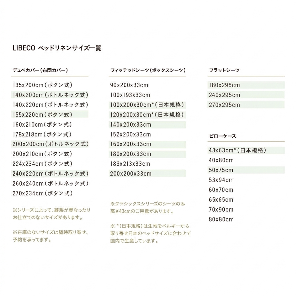 LIBECO ピローケース　セーラム