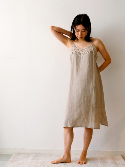 HÉRNI No.8 スリップドレス