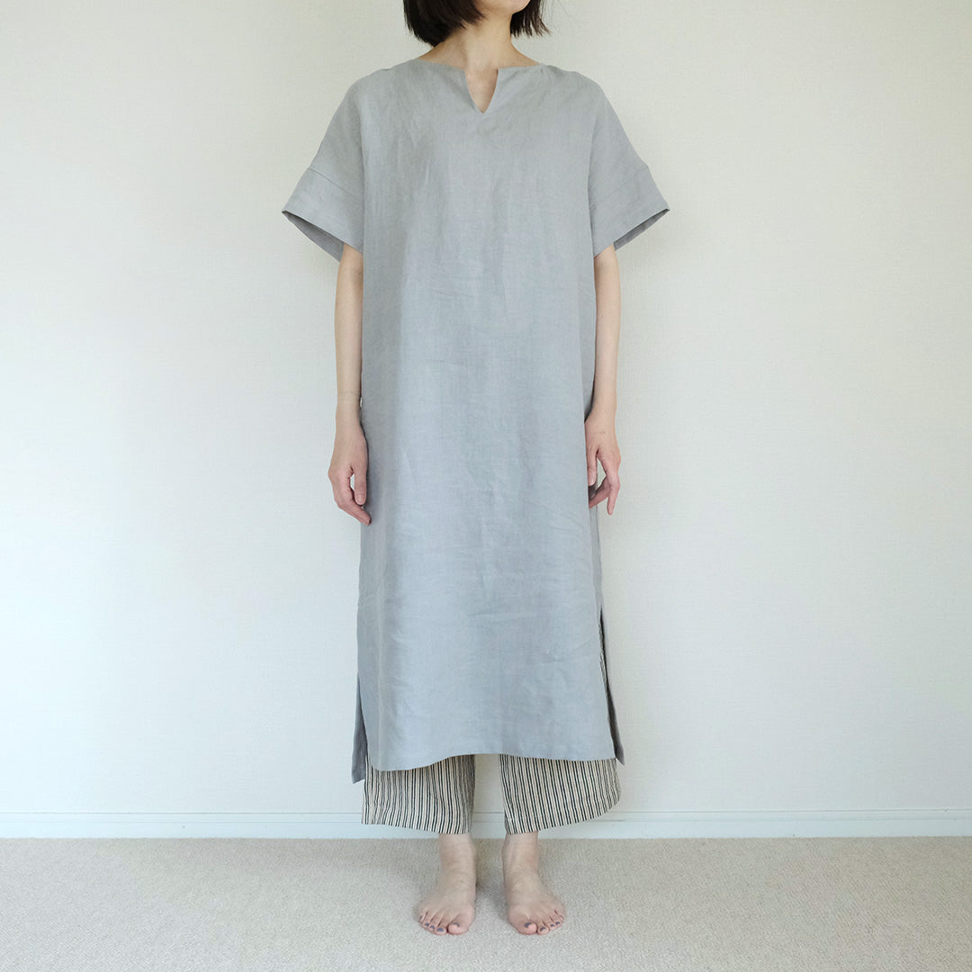 ハーフスリーブ　カフタン