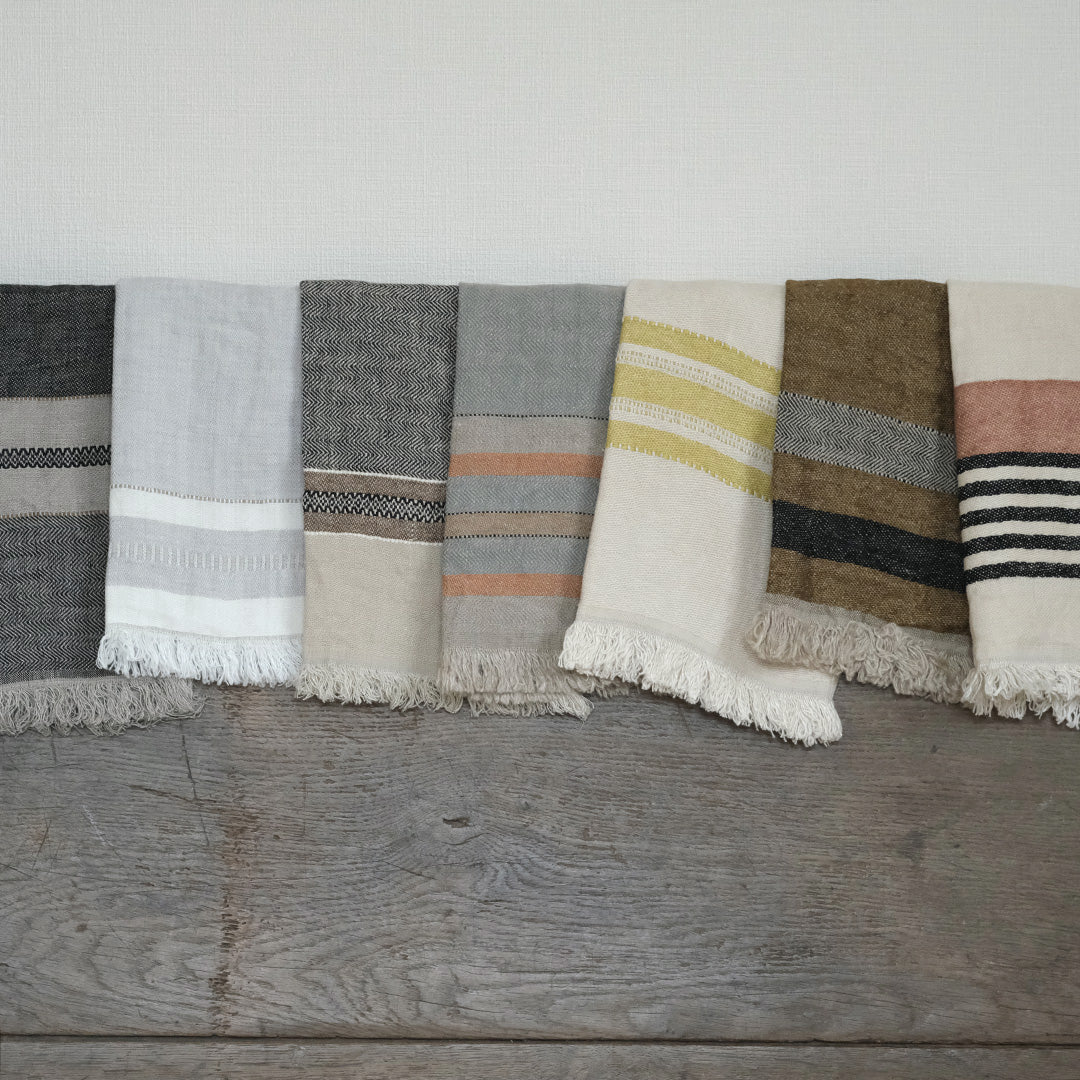 LIBECO フェイスタオル　ベルジャン