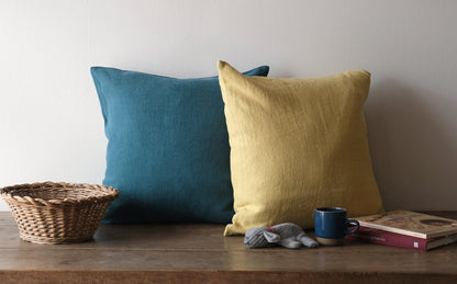 LIBECO クッションカバー  ハドソン