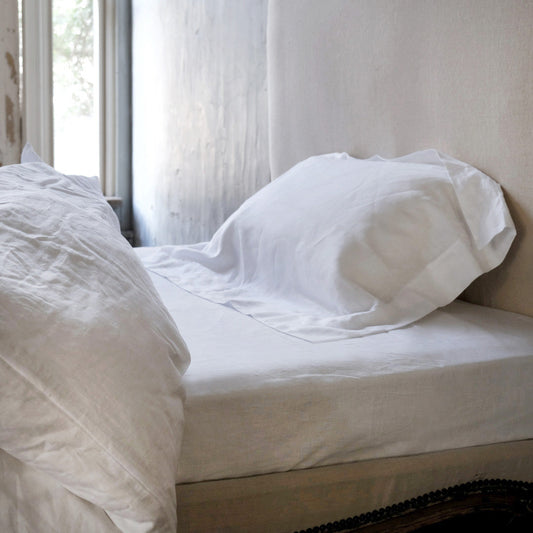 LIBECO フラットシーツ　クラシックス