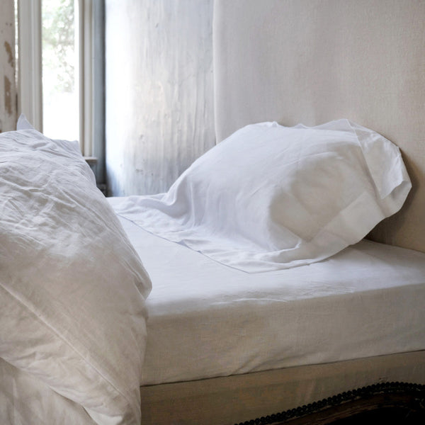LIBECO フラットシーツ　クラシックス