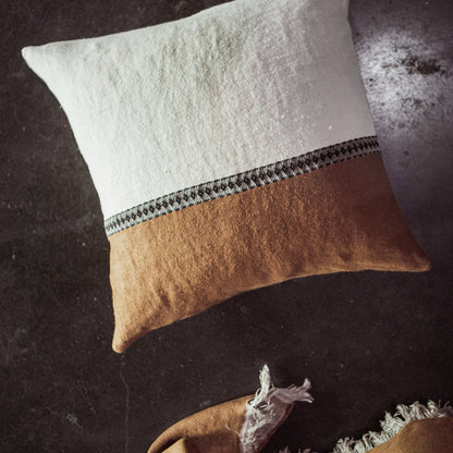 LIBECO クッションカバー　エティエンヌ