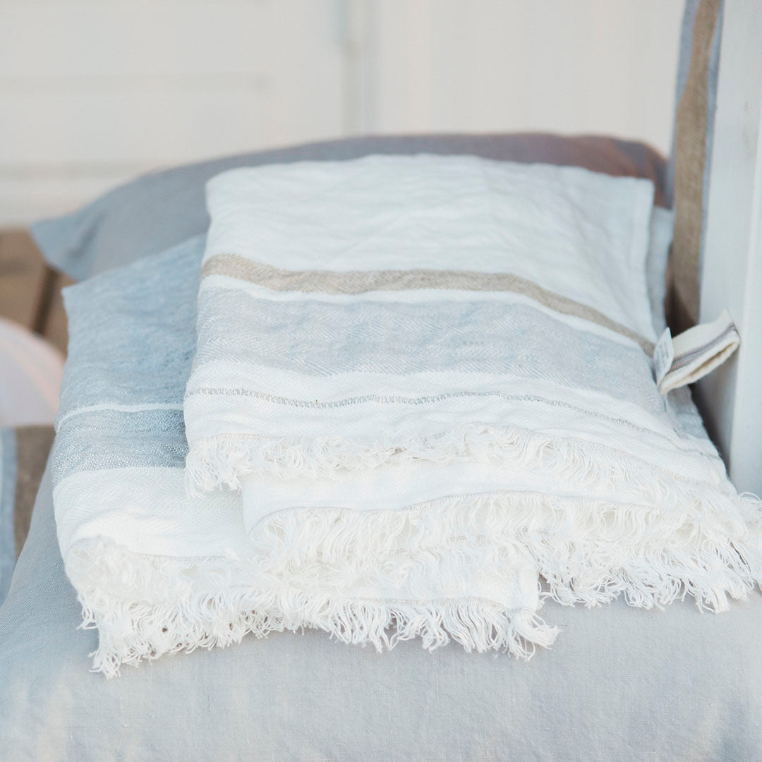 LIBECO フェイスタオル　ベルジャン