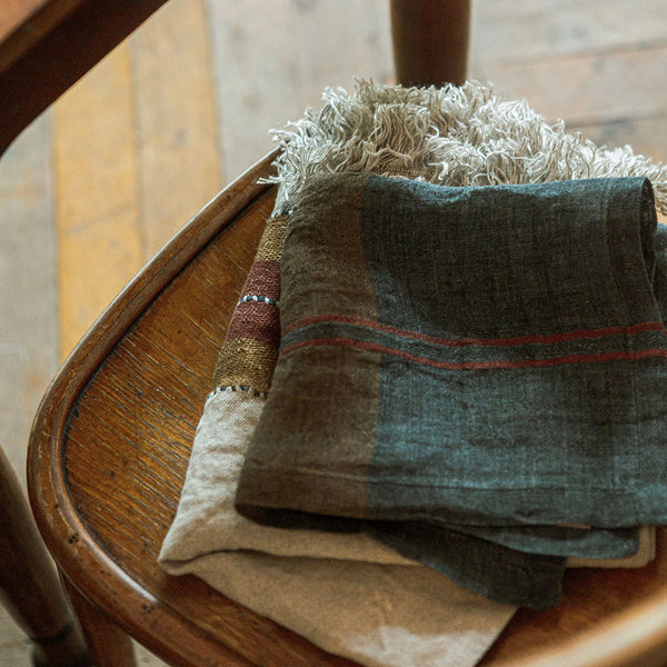 ナプキン　ハムレットチェック