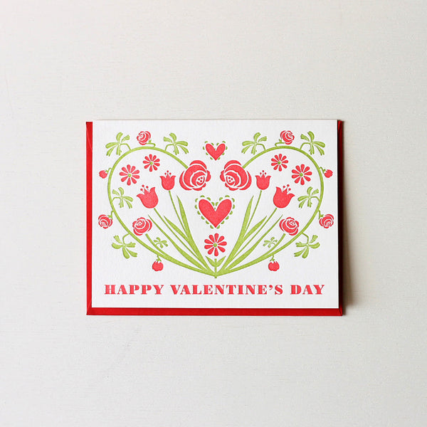 ［Dutch Door Press］カード happy valentine's day