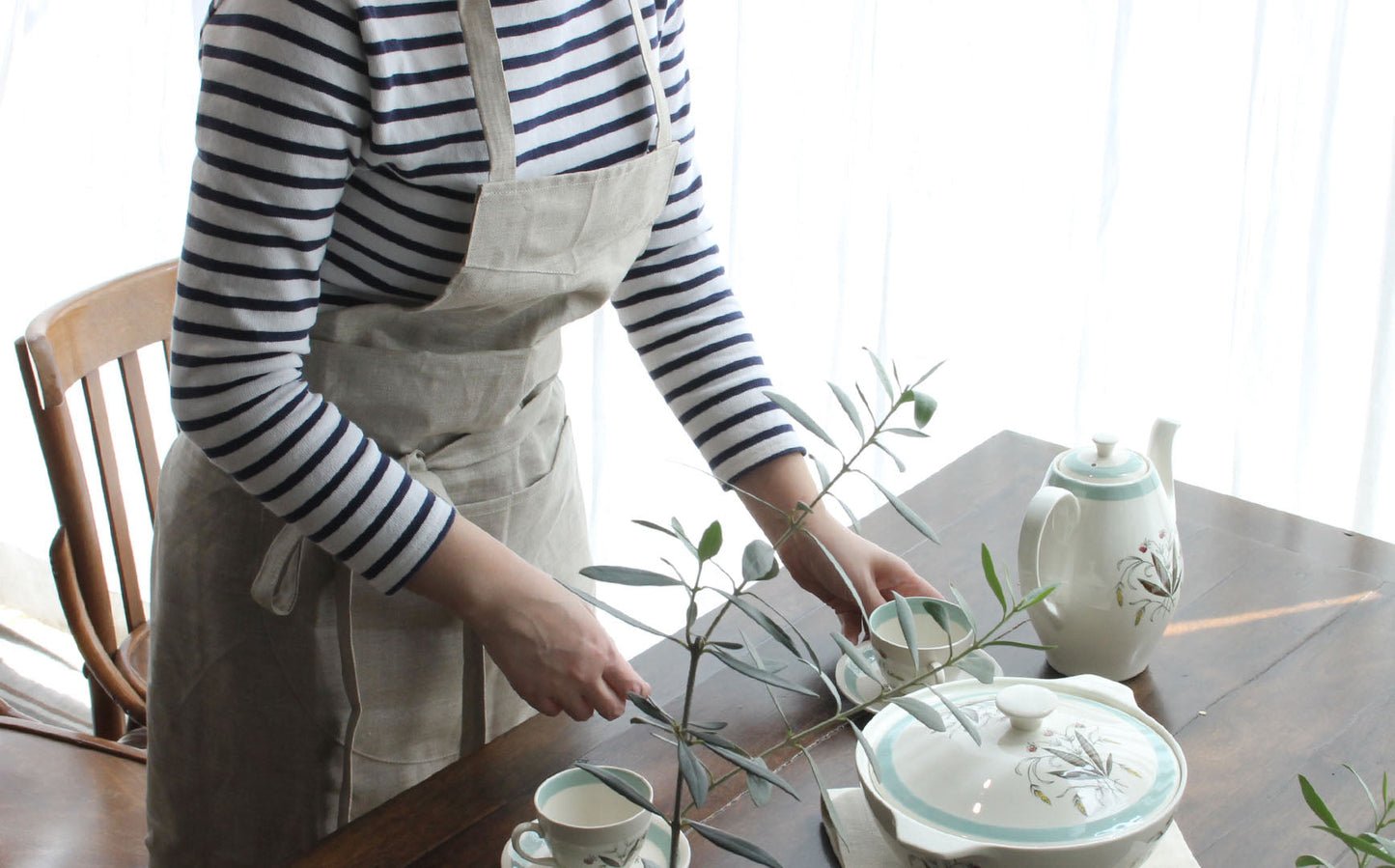 LIBECO エプロン　ビストロ