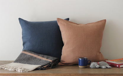 LIBECO クッションカバー  ハドソン