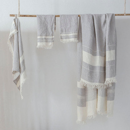 ハンド、フェイス、バスタオルのサイズ展開があります（ゲント）