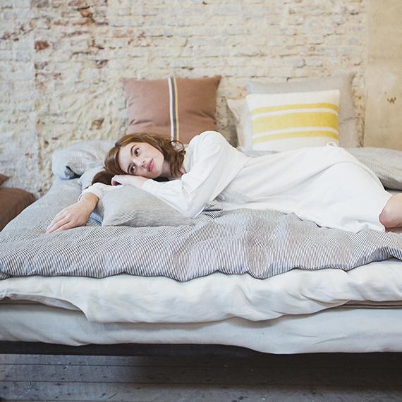 LIBECO デュベカバー　ワークショップ