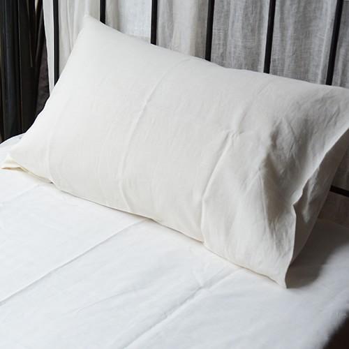 LIBECO フラットシーツ　オーガニックリネン ヘリテージ