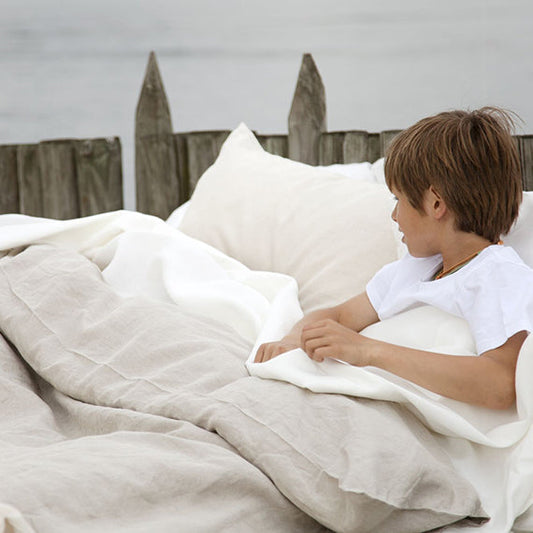 LIBECO デュベカバー　オーガニックリネン ヘリテージ