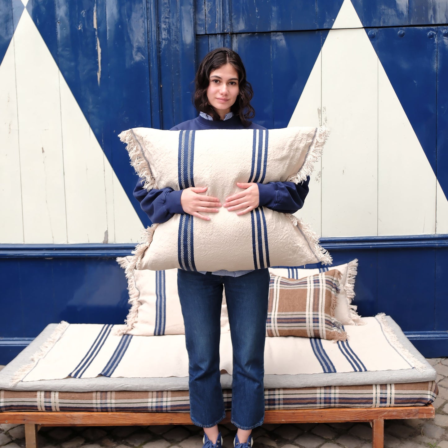 LIBECO スロー　インディゴ