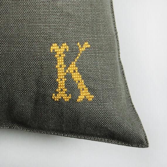 【受注商品】アルファベット刺繍 ※代引不可